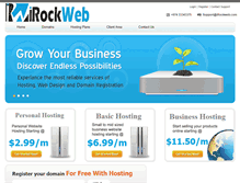 Tablet Screenshot of irockweb.com